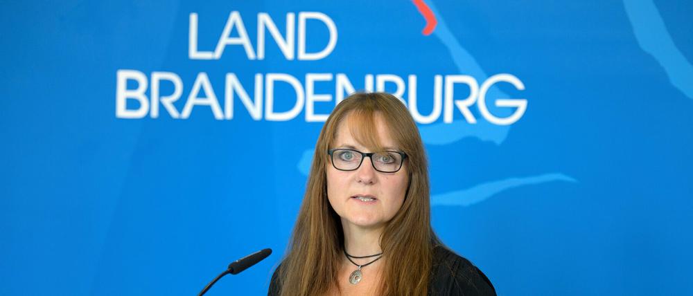 Brandenburgs Finanzministerin Katrin Lange (SPD). 