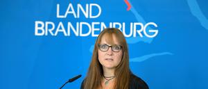 Brandenburgs Finanzministerin Katrin Lange (SPD). 