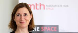 Andrea Wickleder, Managerin des Media Tech Hub.