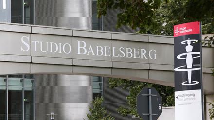 Der Eingang zum Studio Babelsberg.
