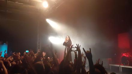 Die Band Jinjer im Lindenpark - deren Konzert am 24. September 2021 mussten Fans noch verpflichtend mit Maske absolvieren. 