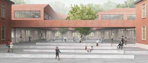 Die Pläne für die Grundschule in Krampnitz liegen bereits vor.