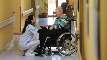 Viele Potsdamer:innen arbeiten im Gesundheitswesen.