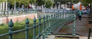 Potsdams Stadtkanal im Herbst.