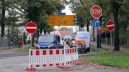Geduldsprobe. In Potsdam geht es manchmal nur langsam voran