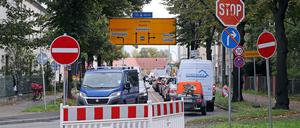 Geduldsprobe. In Potsdam geht es manchmal nur langsam voran