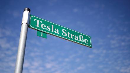 In Grünheide sollen schon bald Elektrofahrzeuge produziert werden.