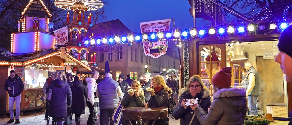 Im Vorjahr war Weihnachtsmarkt ausgefallen.