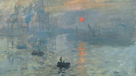 Monets-Gemälde "Impression, Sonnenaufgang" wird der Ausgangspunkt für die Ausstellung sein.
