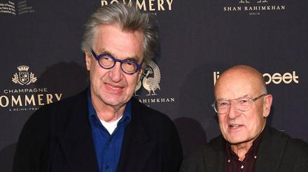 Die Regisseure Wim Wenders (l.) und Volker Schlöndorff. 