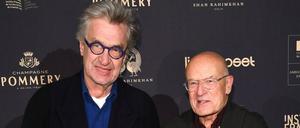 Die Regisseure Wim Wenders (l.) und Volker Schlöndorff. 