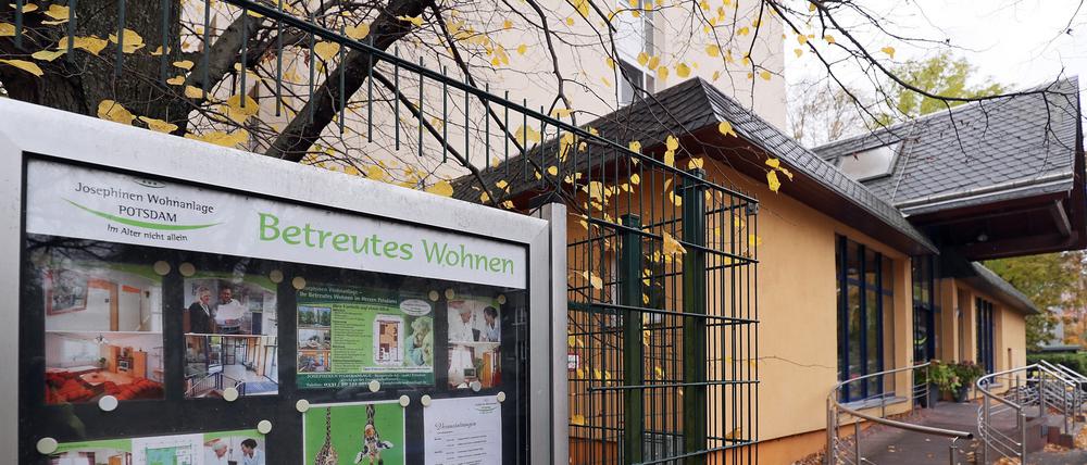 Die Josephinen-Wohnanlage in der Potsdamer Innenstadt.