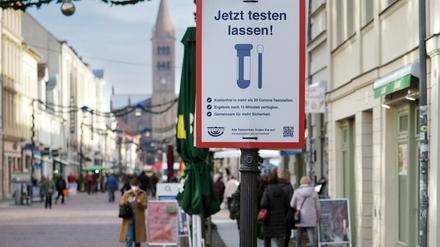 In der Brandenburger Straße werden in diesem Jahr keine Weihnachtsmarkt-Buden aufgestellt.