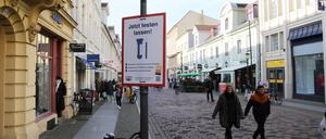 Brandenburger Straße in Potsdam.