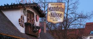 Der Weihnachtsmarkt auf dem Luisenplatz soll kommenden Montag öffnen.