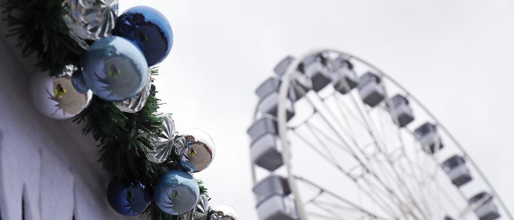 Der Weihnachtsmarkt auf dem Bassinplatz soll am kommenden Montag öffnen. 