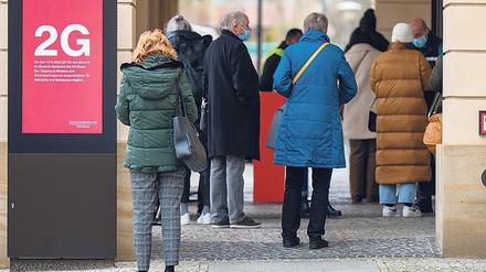 Nicht für Ungeimpfte. An vielen Orten gilt nun die 2G-Regel, zum Beispiel im Museum Barberini.