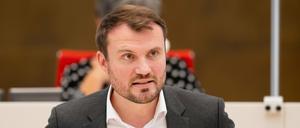 SPD-Landtagsfraktionschef Daniel Keller.