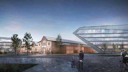 So soll das RAW-Digitalzentrum in der Friedrich-Engels-Straße einmal aussehen