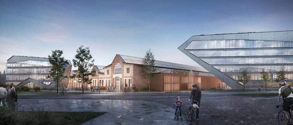 So soll das RAW-Digitalzentrum in der Friedrich-Engels-Straße einmal aussehen