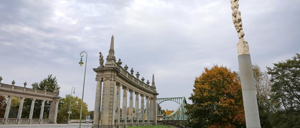 Das Nike-Denkmal an der Glienicker Brücke