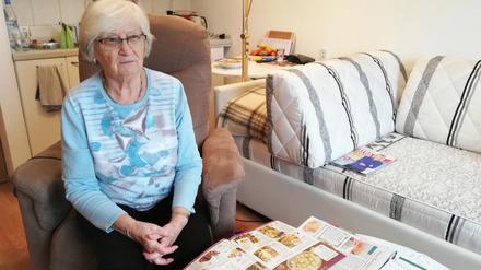 Gisela Haase (87) fürchtet, ihre Wohnung in Potsdam bald verlassen zu müssen.