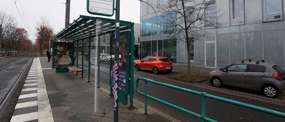 Der Vorfall ereignete sich auf Höhe der Haltestelle Campus Fachhochschule.