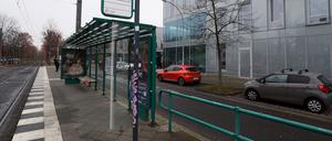 Der Vorfall ereignete sich auf Höhe der Haltestelle Campus Fachhochschule.