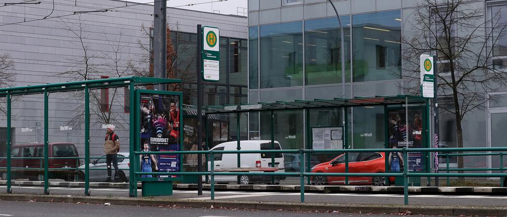 Der Vorfall ereignete sich auf Höhe der Haltestelle Campus Fachhochschule.