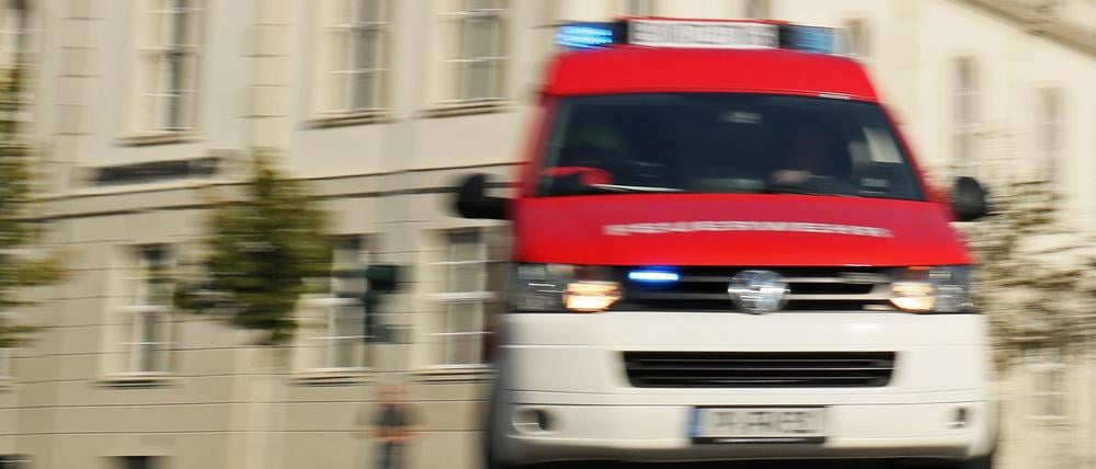 30 Einsatzkräfte waren vor Ort (Symbolbild).