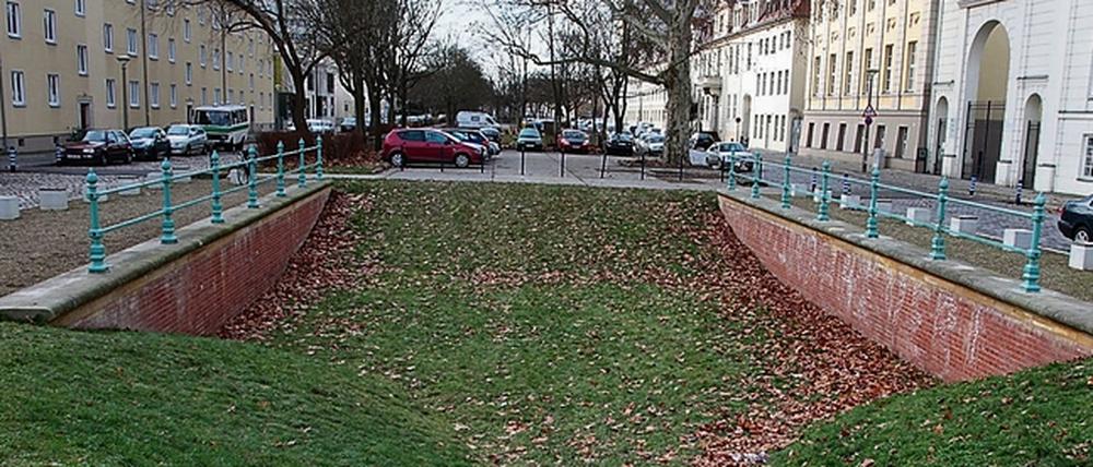 Der alte Stadtkanal soll zunächst von der ehemaligen Kellertorbrücke bis zur Berliner Straße wiederhergestellt werden.