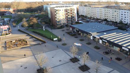 Der Marktplatz ist das Zentrum des Schlaatz. Die Freifläche soll besser genutzt werden. 