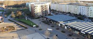 Der Marktplatz ist das Zentrum des Schlaatz. Die Freifläche soll besser genutzt werden. 