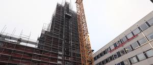 Ein Haus der Demokratie soll Garnisonkirchturm und Rechenzentrum verbinden. 