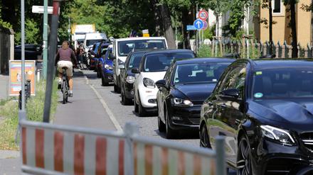Baustellen wie in der Behlertstraße sorgen in Potsdam für Staus.