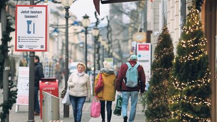 Das Weihnachtsgeschäft wurde einmal mehr durch das Coronavirus ausgebremst.