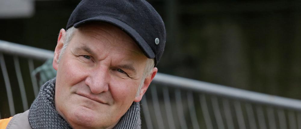 Bernd Rubelt, Beigeordneter für Stadtentwicklung, bei einem 3G-Termin.