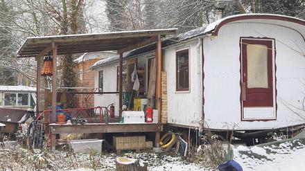 Ungewisse Zukunft. Das alternative Wohnprojekt an der Tornowstraße 38 sieht einige der von der Bauverwaltung angekündigten Entwicklungen auf Herrmannswerder kritisch.