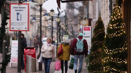Wegen der Pandemie ist der Alltag auch in der Weihnachtszeit stark eingeschränkt.