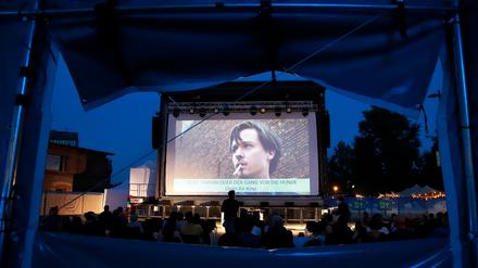 Das Open-Air-Kino am Waschhaus war 2021 Teil des Potsdamer Kultursommers.