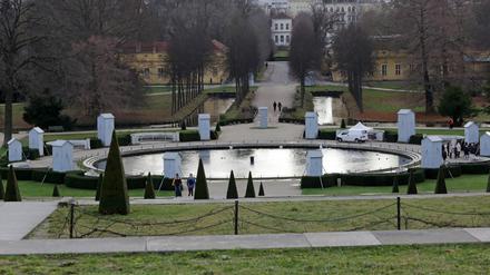Das neue Jahr kann man nicht mit einem Gang durch Sanssouci beginnen.