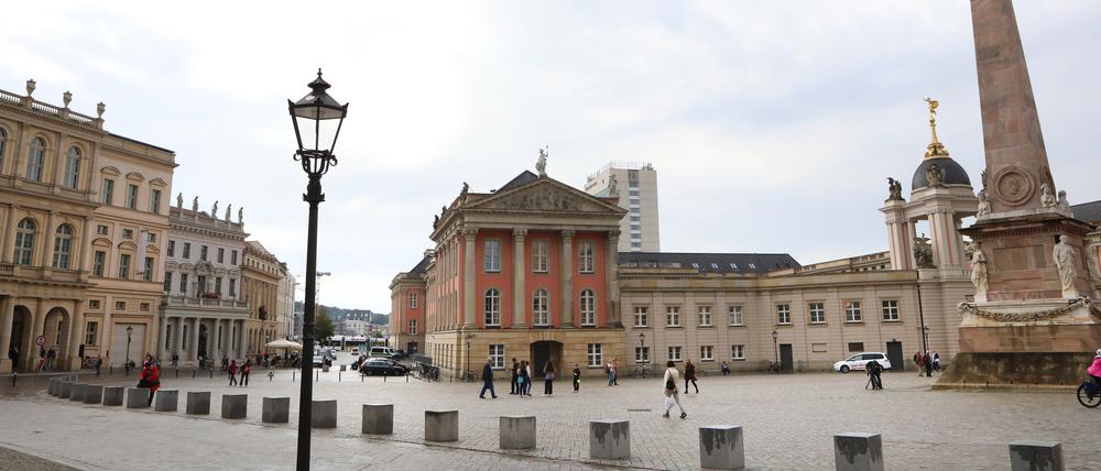Flohmarktpotenzial? Der Alte Markt in Potsdams Mitte