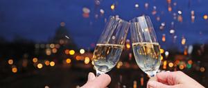 Silvester in Potsdam.