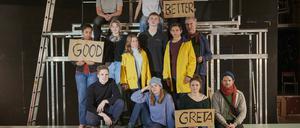 "Good. Better. Greta. oder Wer, wenn nicht wir?", so heißt das Stück von Frank Abt, das Greta Thunberg zum Ausgangspunkt nimmt.  