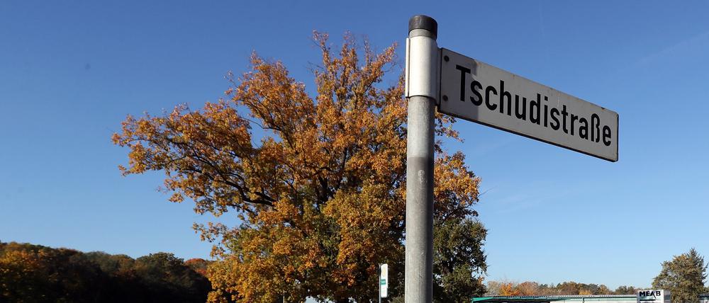 An der Tschudistraße würde der neue Radweg verlaufen.
