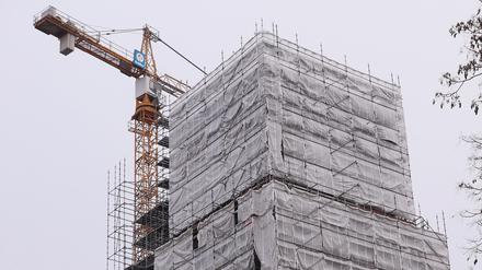 Der Kirchturm soll im kommenden Jahr eröffnet werden.