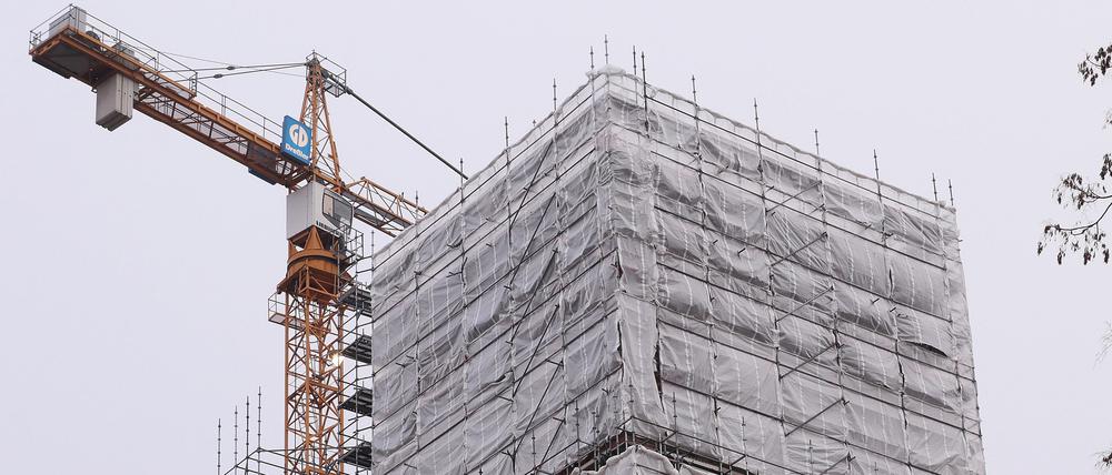 Der Kirchturm soll im kommenden Jahr eröffnet werden.