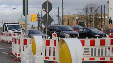 Am Leipziger Dreieck kommt es weiter zu Einschränkungen.