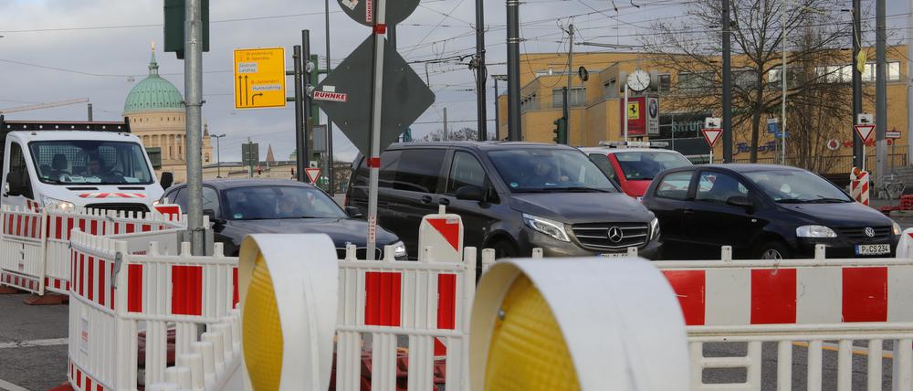 Am Leipziger Dreieck kommt es weiter zu Einschränkungen.