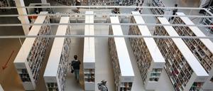 Ein Blick in die Stadt- und Landesbibliothek Potsdam.